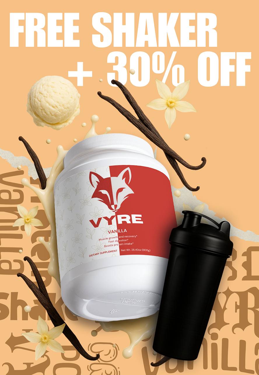 Vanilla Protein + FREE shaker