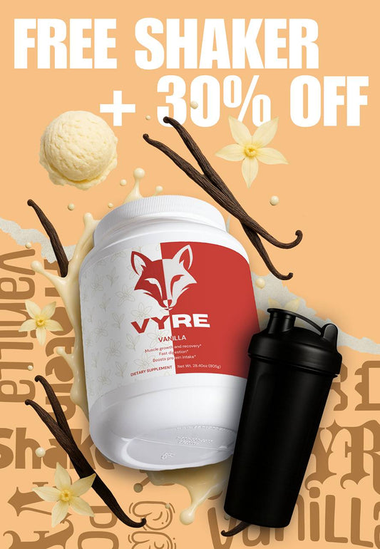 Vanilla Protein + FREE shaker