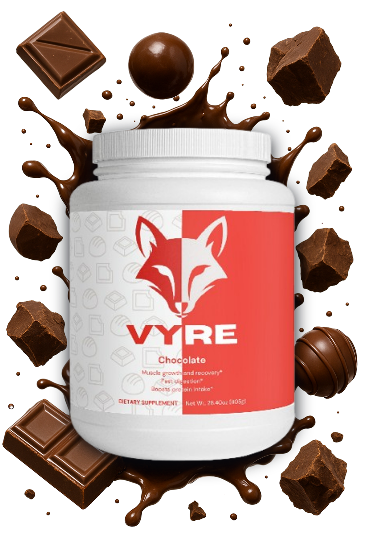 Chocolate Protein + Free Shaker